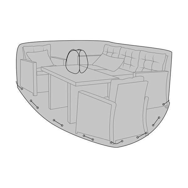 Dārza mēbeļu aizsargpārvalks 210x180x95 cm – House Nordic-image-1