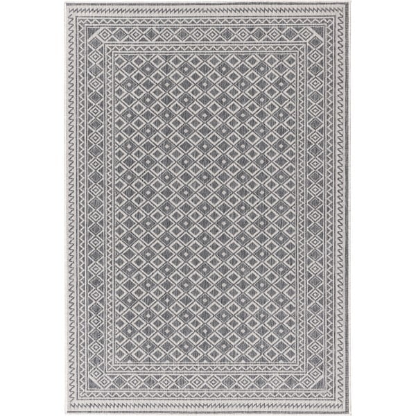 Pelēks āra paklājs 230x160 cm Terrazzo – Floorita-image-3