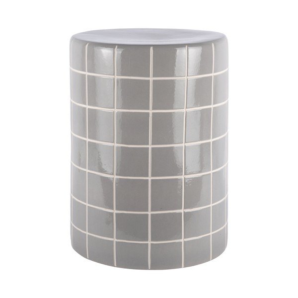 Keramikas apaļš sānu galdiņš ø 33 cm Retro Tiles – Leitmotiv