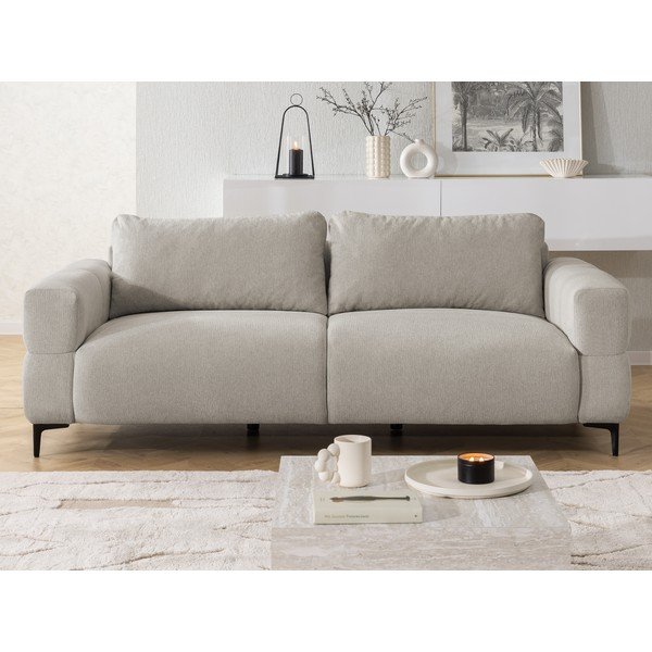 Bēšs dīvāns 217 cm Helio – Ropez-image-1