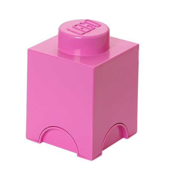 Uzglabāšanas kaste, rozā krāsā-image-1