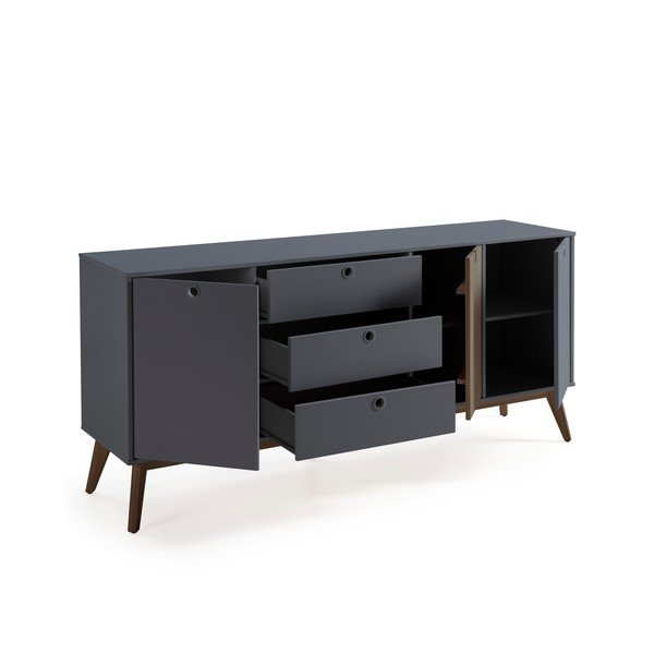 Antracīta pelēka kumode Kiara – Marckeric-image-4