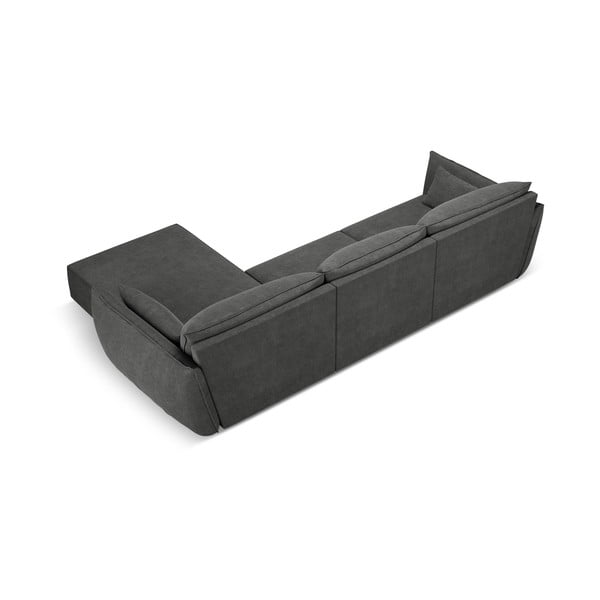Pelēks stūra dīvāns (labais stūris) Vanda – Mazzini Sofas-image-3