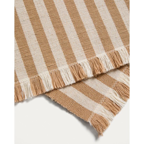 Tekstila/džutas galda paliktņi (2 gab.) 35x50 cm Daltan – Kave Home-image-2