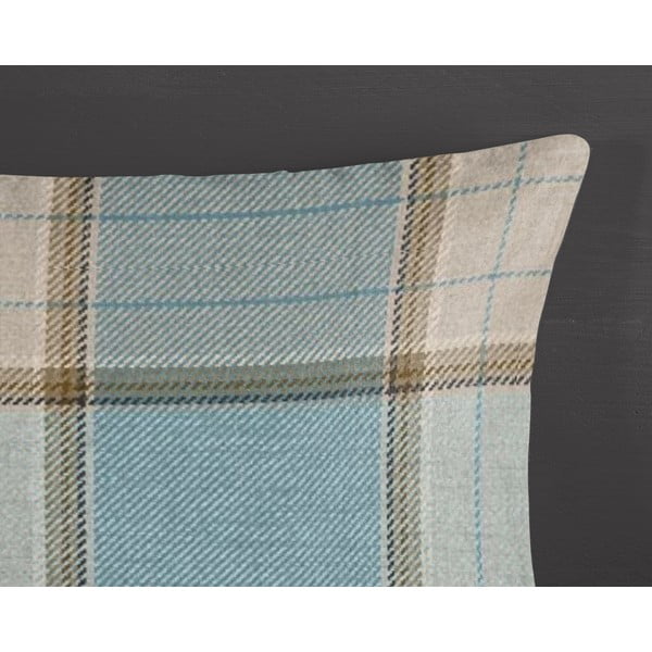 Zila divguļamā flaneļa gultas veļa 200x220 cm Jacco – Good Morning-image-2