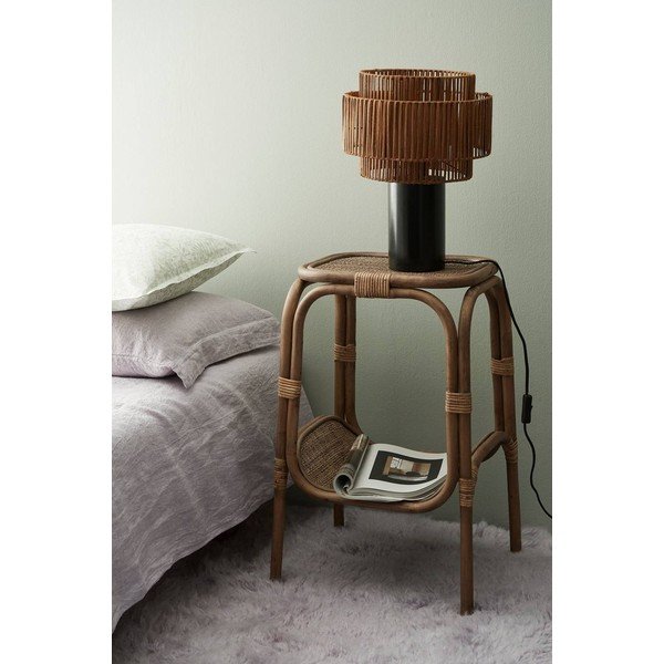 Rotangpalmas apaļš sānu galdiņš ø 41 cm Magnolia – Ellos Home-image-1