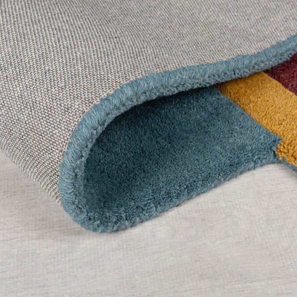 Ar rokām darināts vilnas paklājs 120x180 cm Shuffle Shaped – Flair Rugs-image-2