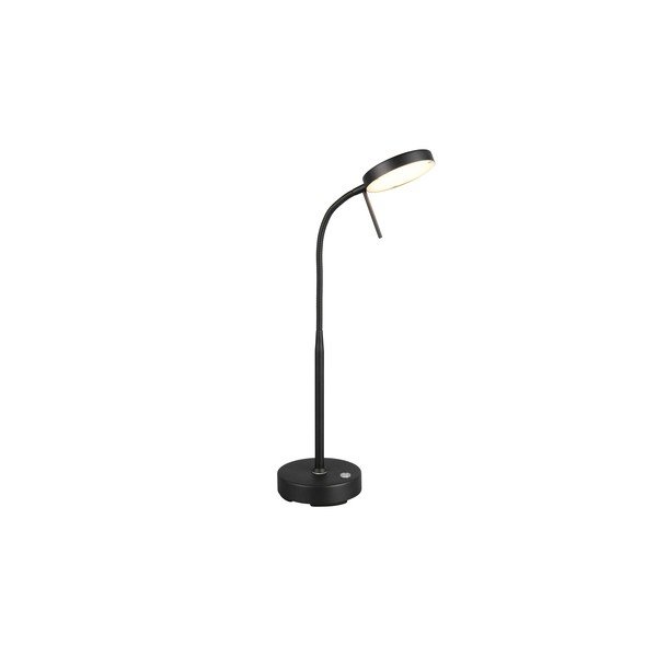 Melna LED galda lampa (augstums 45 cm) Moreno – Reality-image-2