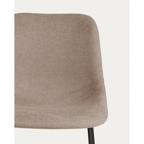 Pelēkbrūns pusdienu krēsls Zahara – Kave Home-image-1