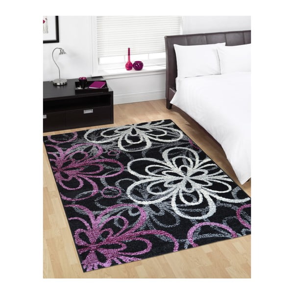 Paklājs Flair paklāji Fleur Violet, 160x235 cm