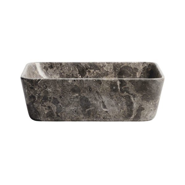 Pelēka akmens izlietne 40x40 cm Darnen – Kave Home