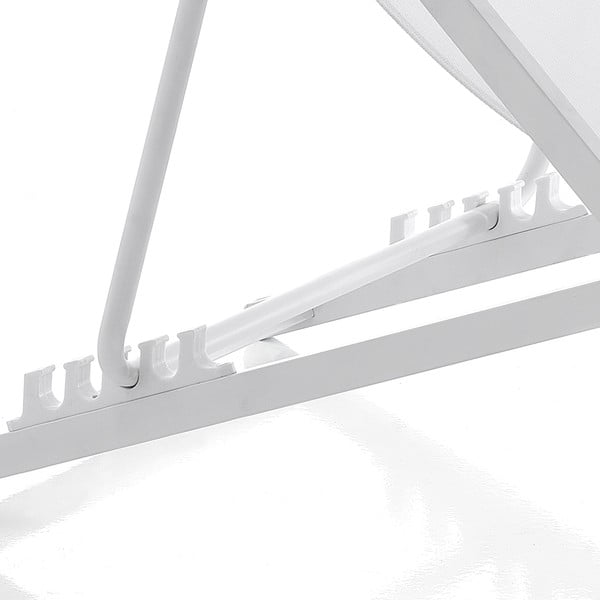 Balts metāla saliekams dārza zvilnis Milos – Tomasucci-image-3