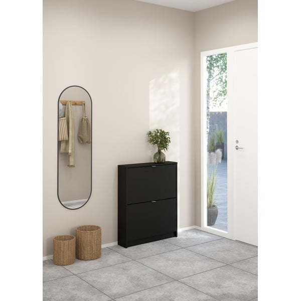 Melns atverams apavu plaukts Shoes – Tvilum-image-1