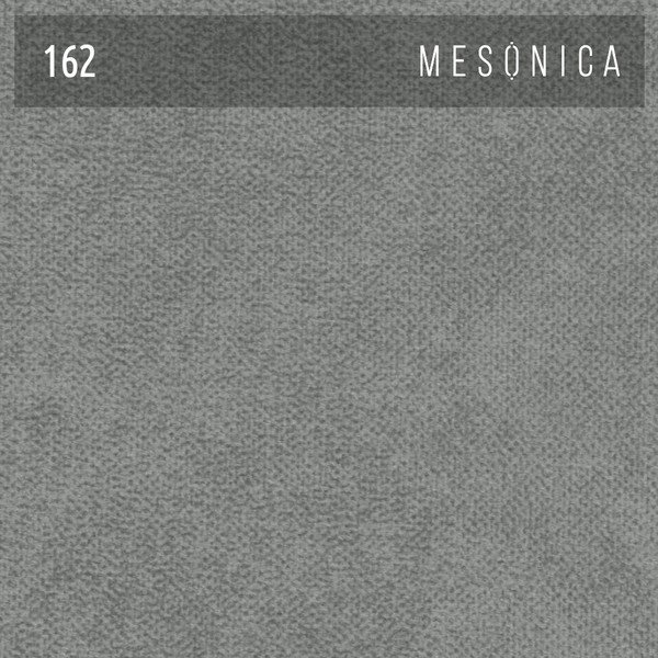 Pelēka polsterēta divvietīga gulta ar redelēm 160x200 cm Alano – MESONICA-image-4