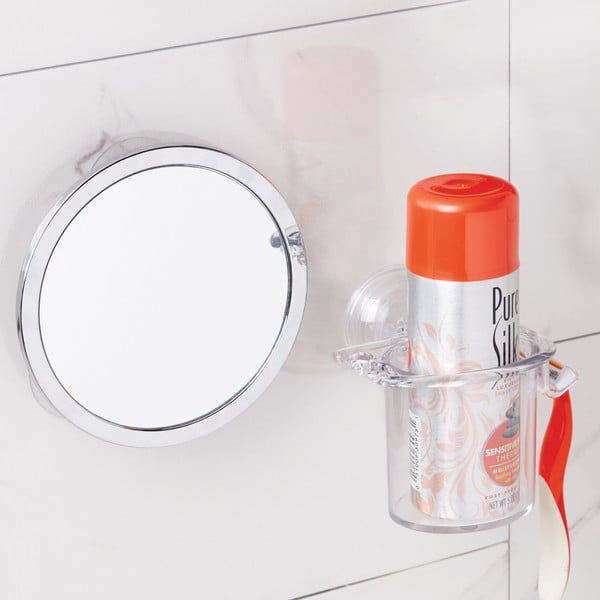Spogulis ar piesūcekni iDesign Suction Gia, 14 cm-image-1