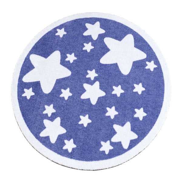 Bērnu violets paklājs Zala Living Star, ⌀ 100 cm