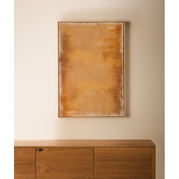 Ar rokām apgleznota glezna ar rāmi/uz audekla 60x90 cm Selnar – Kave Home-image-3