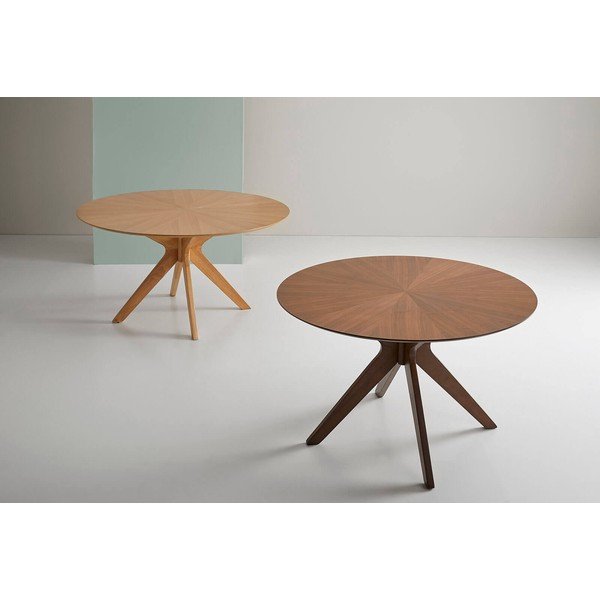 Ēdamgalds no valrieksta koka sømcasa Carmel, ⌀ 120 cm-image-1