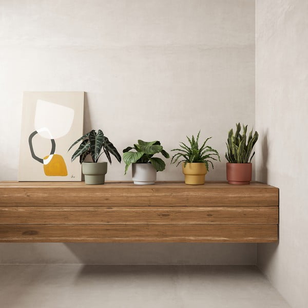 Keramikas ar rokām radīts puķu pods ø 20 cm Echo – Artevasi-image-1