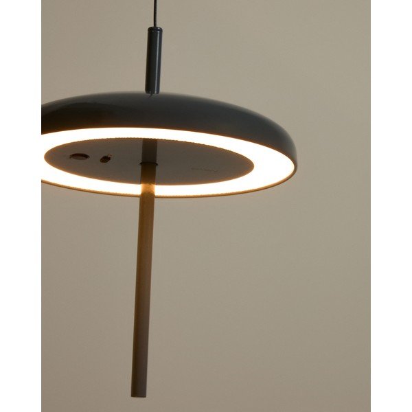 Zila LED piekaramā lampa ar regulējamu spilgtumu ar metāla abažūru ø 16 cm Porte – Kave Home-image-1