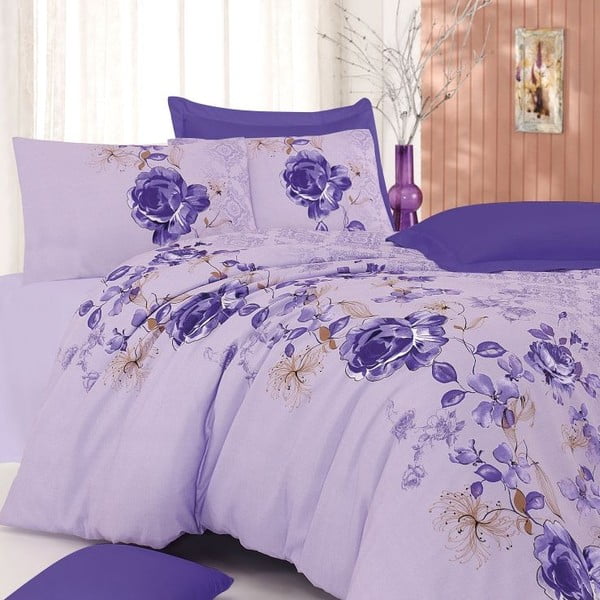 iekļauts lins Ange Purple Blue, 200x220 cm