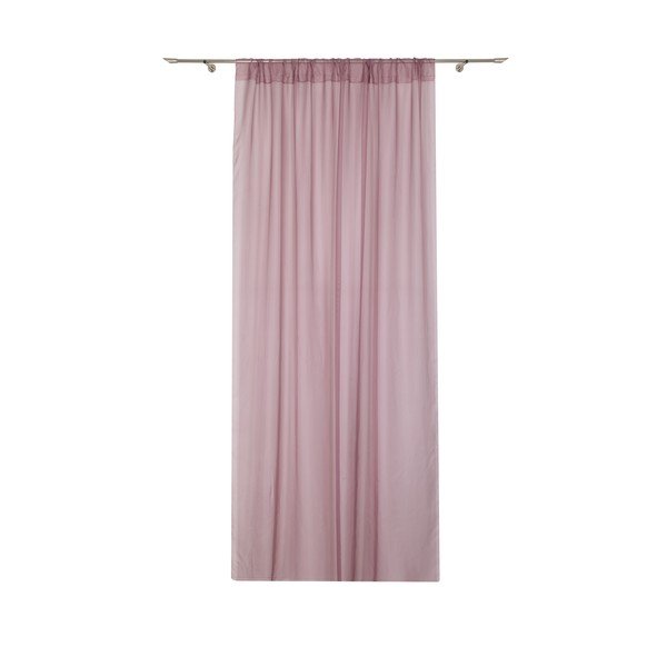 Rozā dienas aizkars 140x245 cm Voile – Mendola Fabrics-image-2