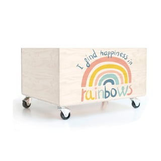 Koka kaste uz riteņiem Folkifreckles Rainbow