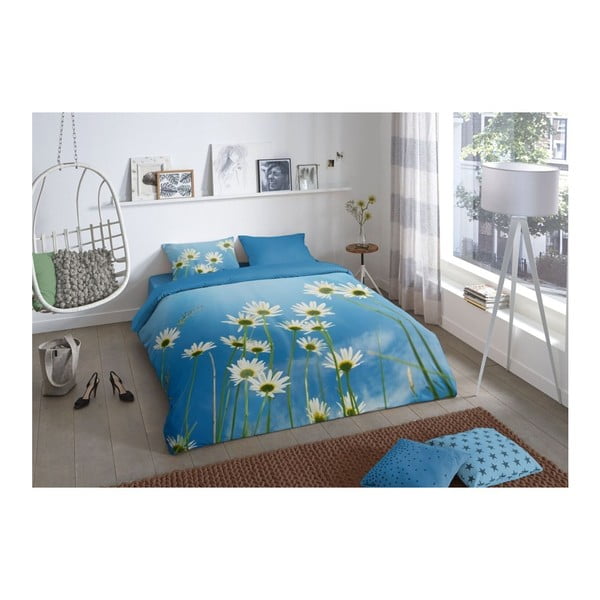 Kokvilnas gultasveļa Good Morning Sunny, 200 x 200 cm-image-1