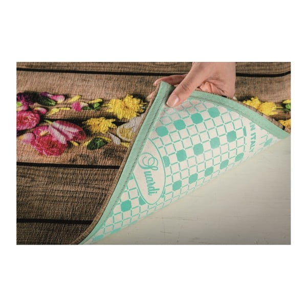 Augstas izturības paklājs Webtappeti Tulipes, 58 x 80 cm-image-1