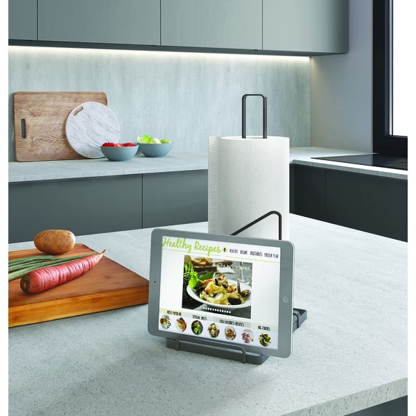 Nerūsējošā tērauda virtuves dvieļu turētājs Tokyo Lava – Metaltex-image-1