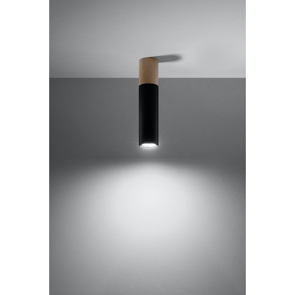 Melna griestu lampa Sollux Paul-image-4