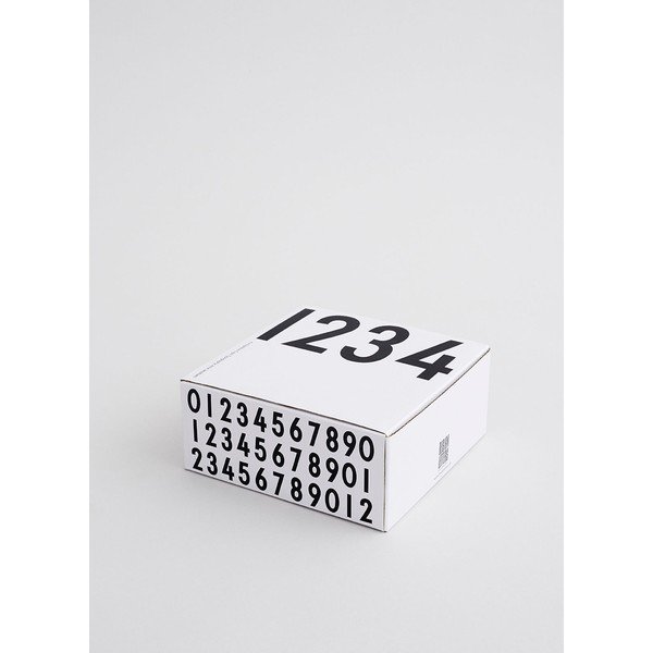 4 baltu porcelāna krūzīšu komplekts Design Letters Mini-image-4