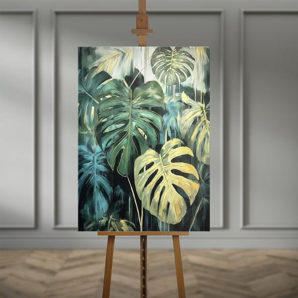 Glezna 70x100 cm Monstera – Styler-image-4