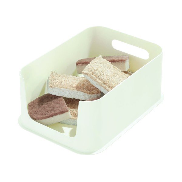 Balta uzglabāšanas kaste iDesign Eco Open, 21,3 x 30,2 cm-image-2