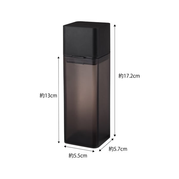 Melns eļļas trauks Yamazaki Tower, 250 ml-image-2