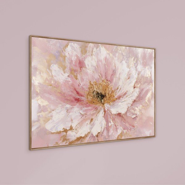 Drukāta glezna ar rāmi/uz audekla 100x70 cm Floral Whispers – Styler-image-2