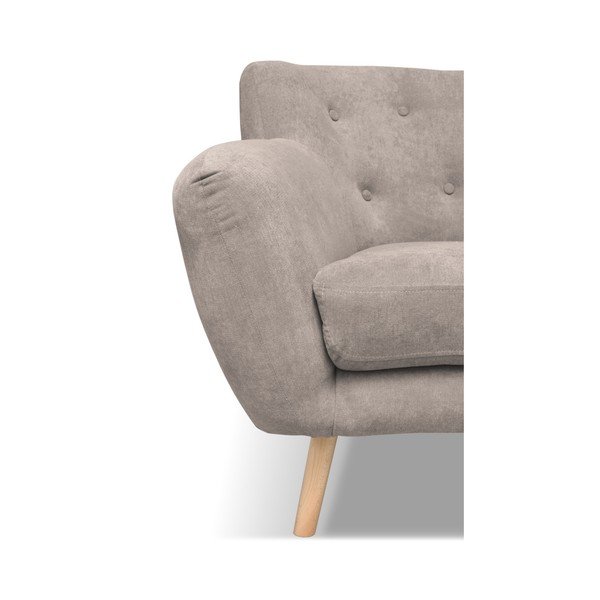 Pelēki bēšs atpūtas krēsls Cosmopolitan Design London-image-3