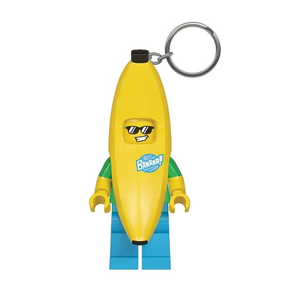 LEGO® Iconic Banana Guy kvēlojoša atslēgu piekariņš