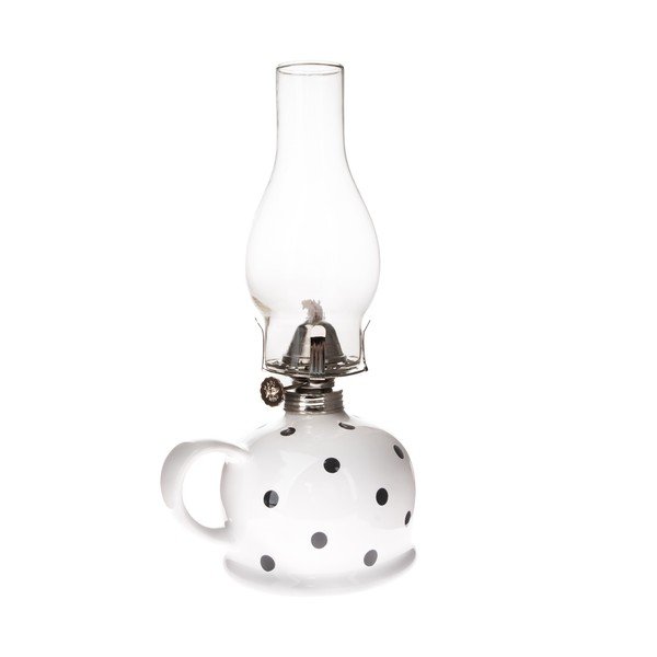 Keramikas petrolejas lampa (augstums 28 cm) – Dakls