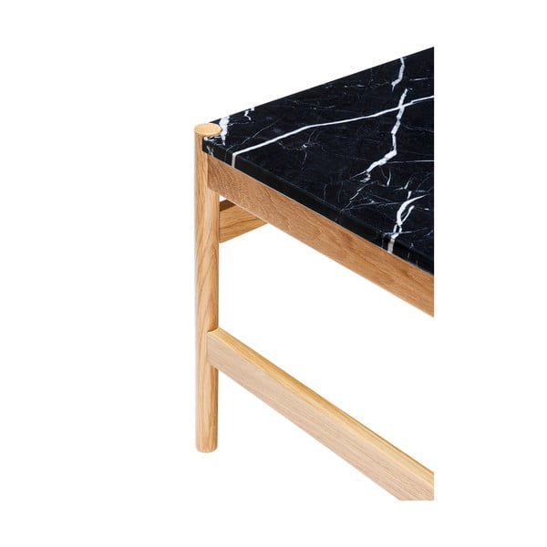 Marmora sānu galdiņš 40x60 cm Raw – Hübsch-image-3