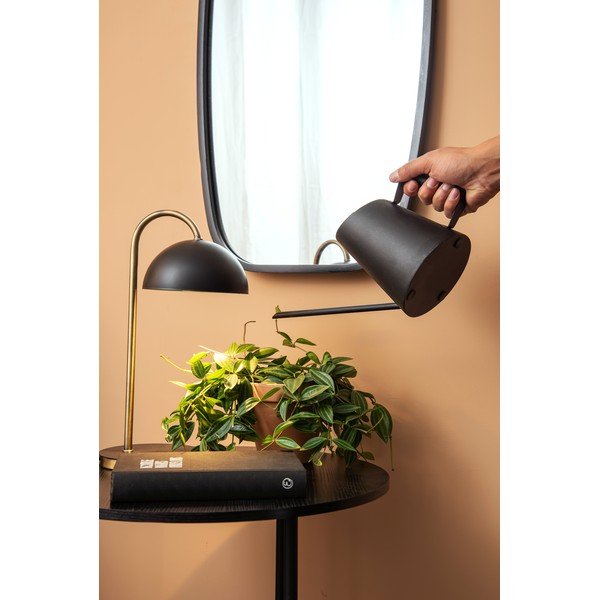 Melna metāla lejkanna PT LIVING Grace, augstums 20 cm-image-1