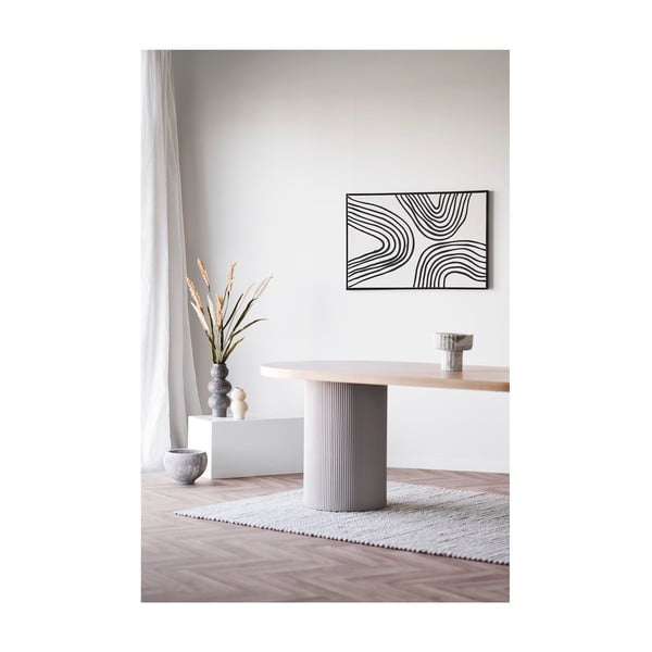 Bēša keramikas vāze (augstums 19,5 cm) Rona – House Nordic-image-2