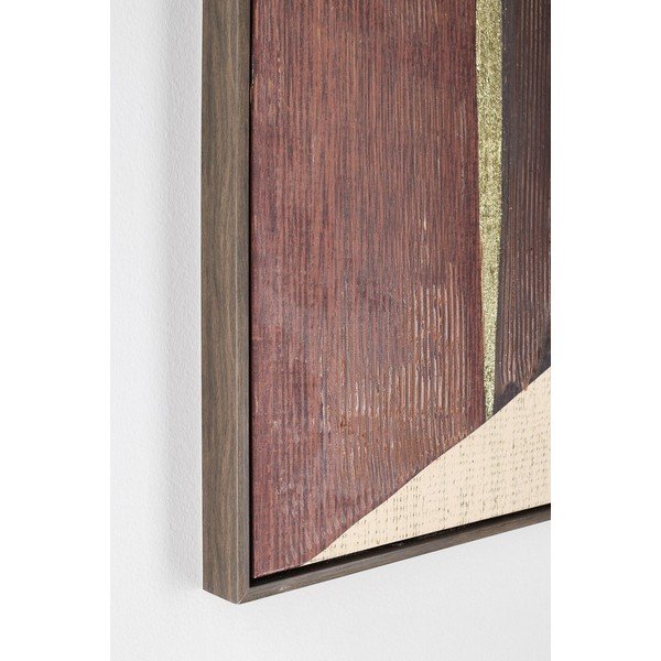 Drukāta/ar rokām krāsotiem elementiem glezna ar rāmi/uz audekla 83x123 cm Gallery – Bizzotto-image-2