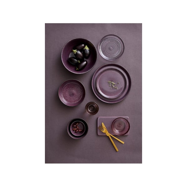 Melna/violeta akmensmasas bļodiņa 1 l Gastro Black/Purple – Bitz-image-3