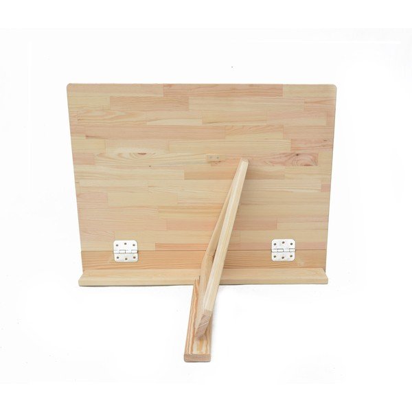 Priedes masīvkoka piekaramais balkona galds 59x79 cm – Rojaplast-image-3