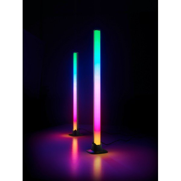 Melna metāla LED galda lampa (augstums 55 cm) Boy – Reality-image-2