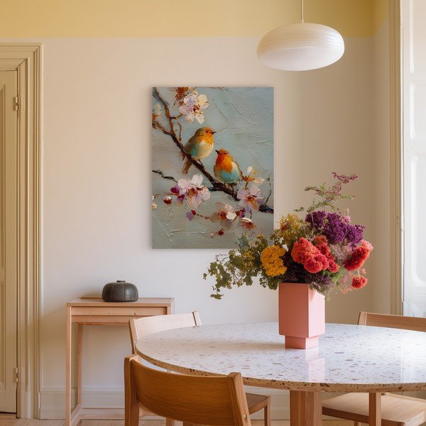 Drukāta glezna ar rāmi 60x80 cm Robins – Styler-image-2