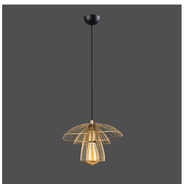 Piekarama lampa zelta krāsā Squid Lighting Root, augstums 117 cm-image-1