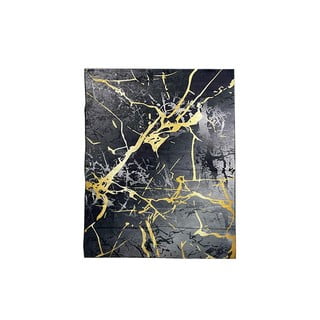 Melns/zelta krāsas paklājs 230x160 cm Modern Design – Rizzoli