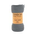 Pelēks pleds Tiseco Home Studio Mini Waffle, 130 x 170 cm